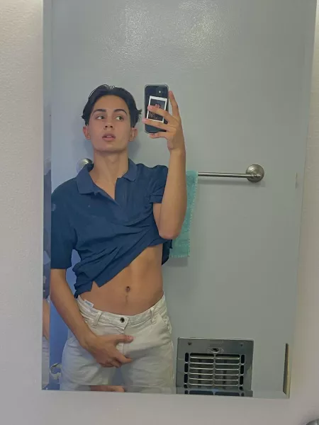 Oops got a boner at a party and had to run to the bathroom ;) by jamesk1msey