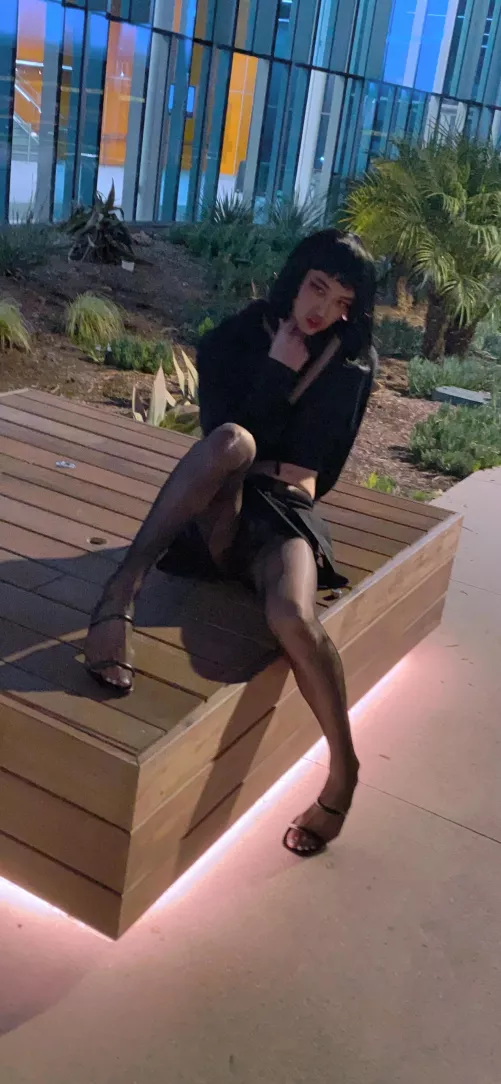 Oops, like the view daddy? by kristenkatana