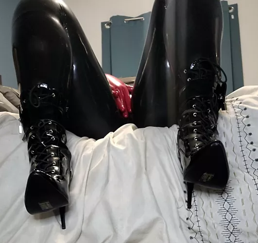 Oops, you caught me 😳😘 by SweetheartLatex