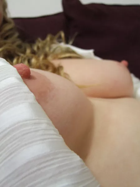 Open blouse close-up by theinvisibleham2