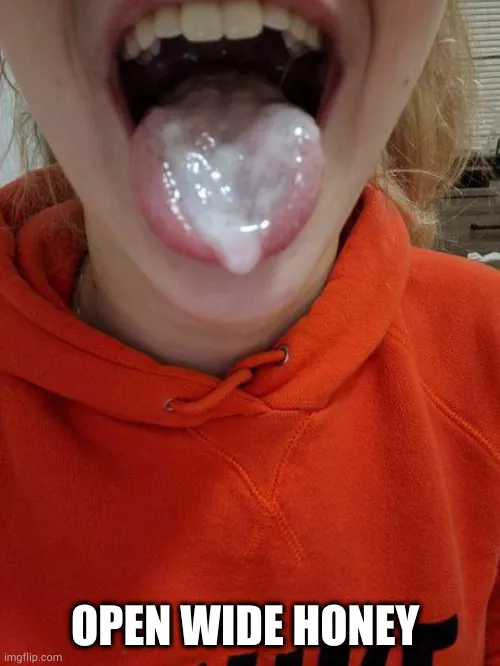 Open wide honey by howhardcouldibe