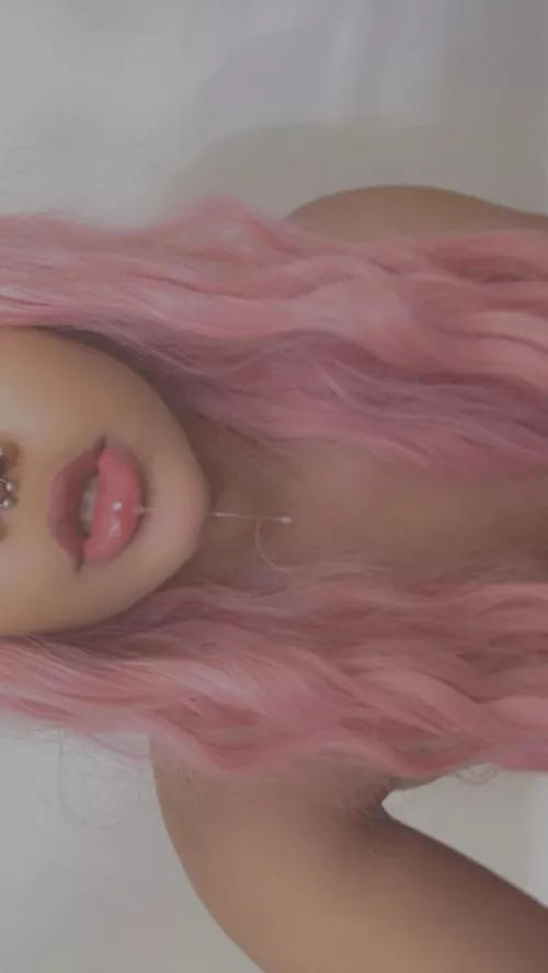 Open your mouth, tell me how good I taste and then thank me for the privilege. by littlebabybambii