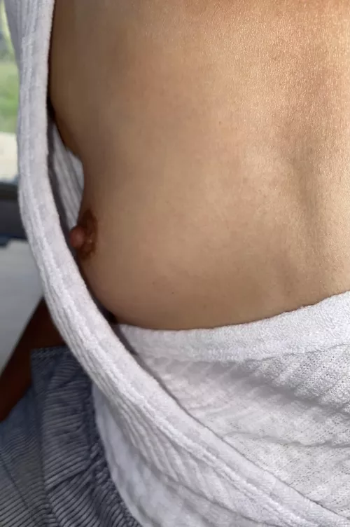 Opps my top flaps open sometimes . Did you notice ? by innocent_nikki18