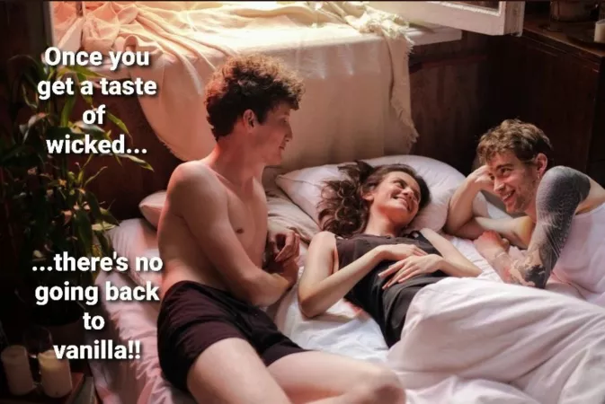 Or if you do go back to vanilla it's sad. A taste is almost worse than not ever trying. Ha by stuffhelikes987