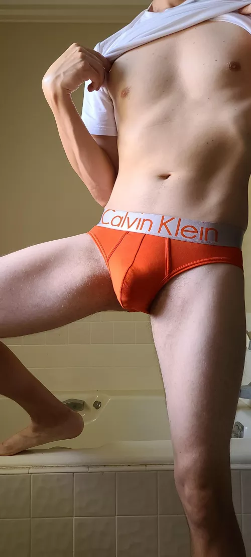 Orange briefs by Jasktd