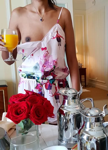 Orange juice? by priyaranipap