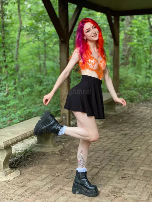 orange or pink? 🥳 by blightbrat