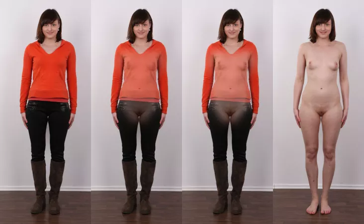 Orange Sweater by crete74