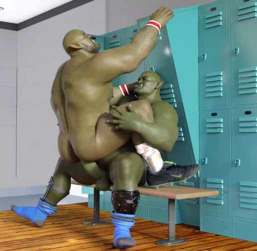 Orc after soccer celebration (@Breakfast_3513) by Ok_Breakfast_3513