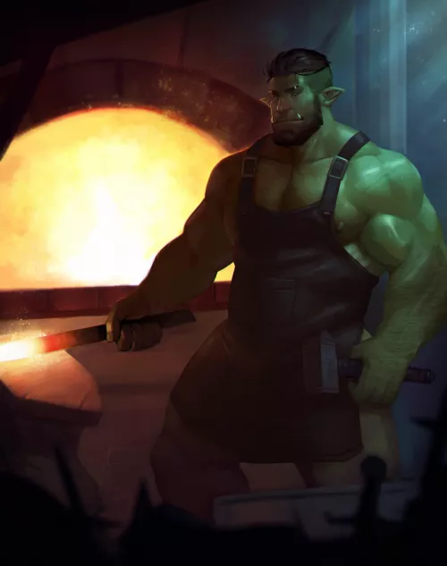 Orc forge by ThisAccountshouldnt
