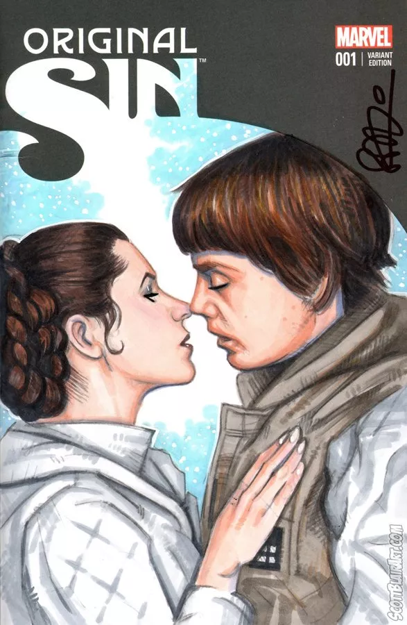 Original Sin Blank Sketch Cover ( Scott Blair) posted by DoctorZagreus42