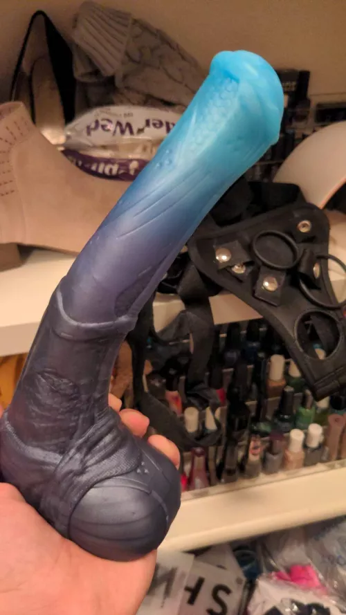 Our custom order came in! (Small Medium Vector) my wife is about to get railed so hard. by Throwawayboie47