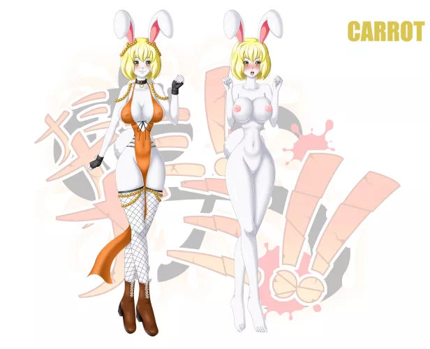 Our fluffy goddess in a sexy dress and also naked by General-Evening-9051