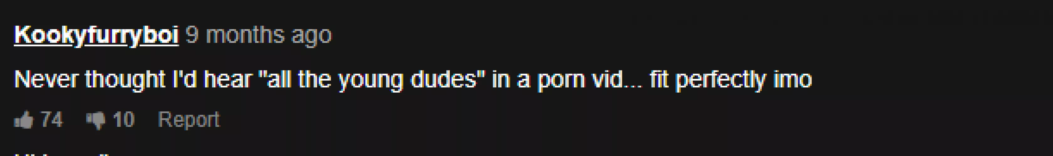 out of all the songs THEY CHOSE THAT SONG by joemother1991