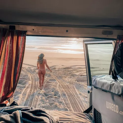 Out of bed, to morning swim. by NaturistPictures