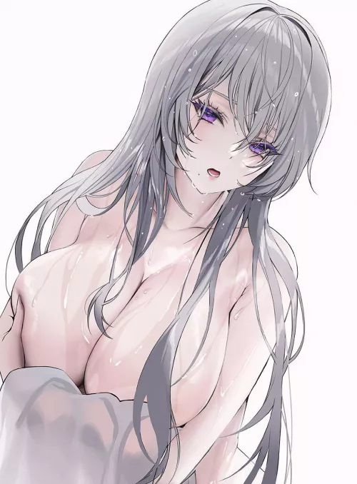 Out of shower by xSaviour_N