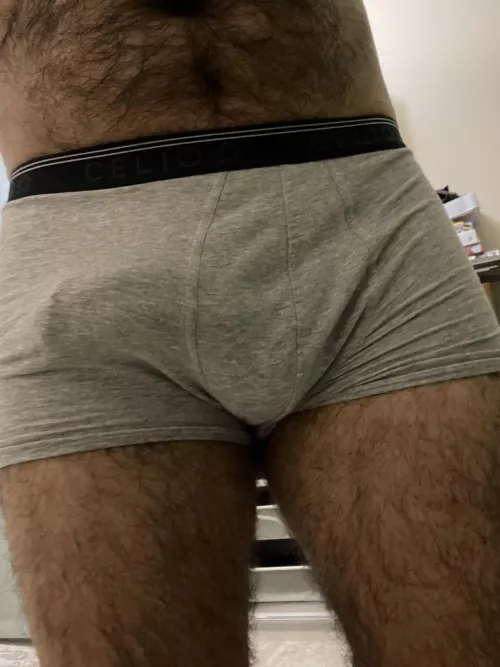 Out of the bed and semi hard by love4green20