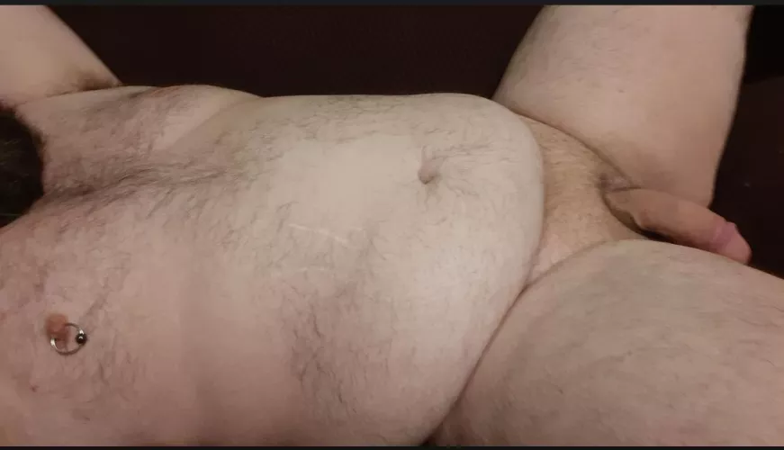 Out of the shower and relaxing for the evening by snwtent