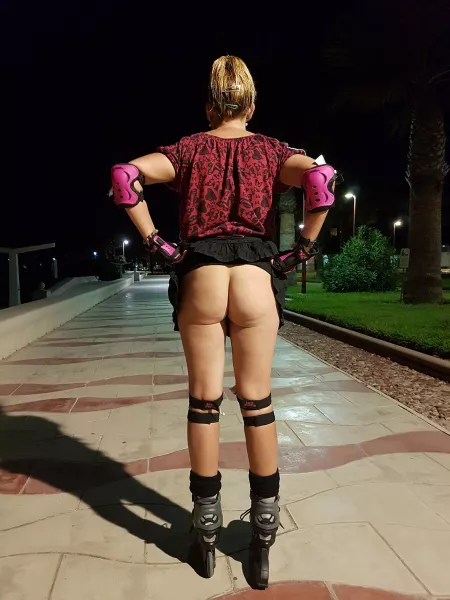 out roller blading by kittydiamond198