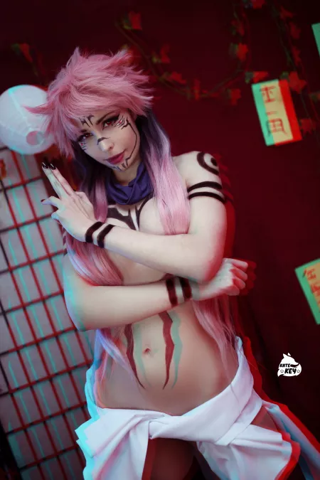 OUT! This is my body! female Ryomen Sukuna ero cosplay by Kate Key by katekeycosplay