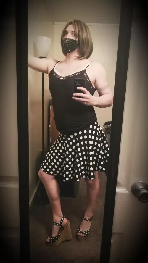 Outfit I wore standing infront of wide open curtains facing the parking lot at my apartment complex at 6pm! Was I seen? Maybe. I dunno by PriorityLife933