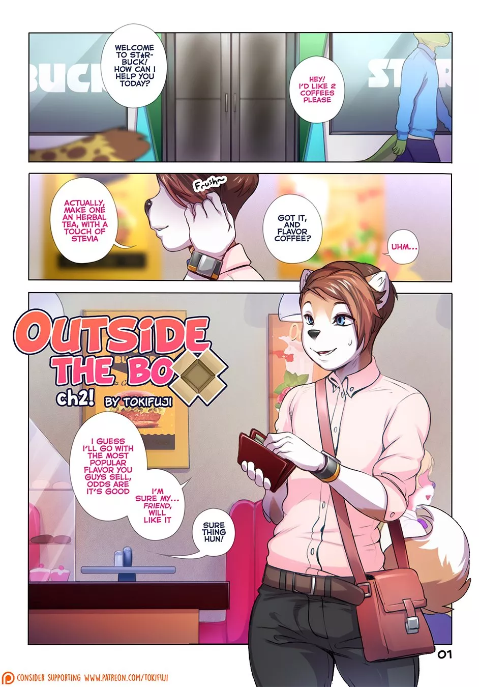 Outside the box ch.2 pg.1 (tokifuji) [m] posted by SnowflakeTheFox