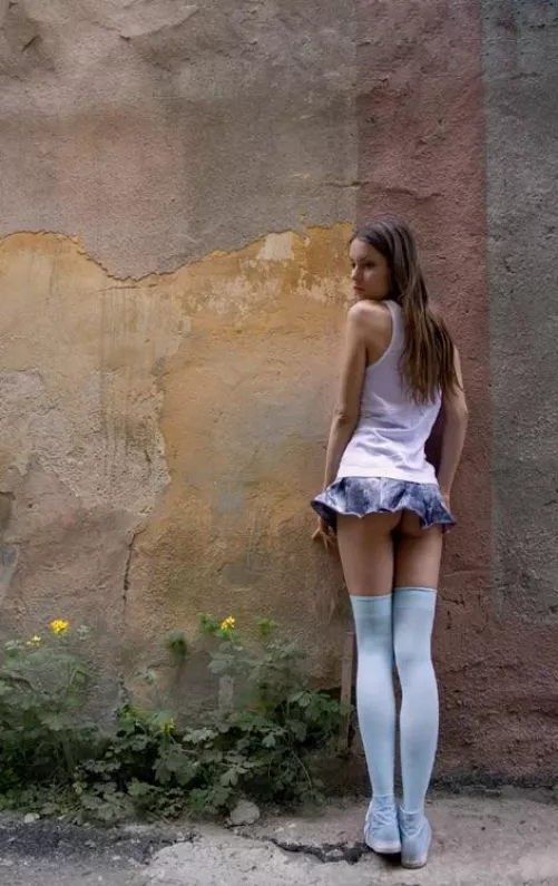 Over knee and favorite skirt by thesewerealltaken