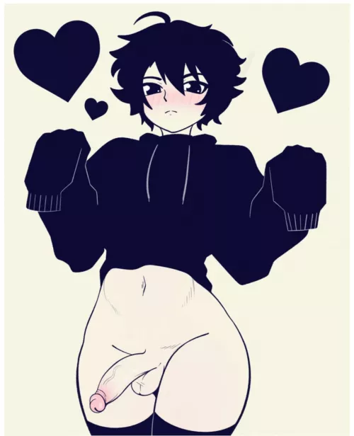 Oversized sweaters are so comfy by epiixx404