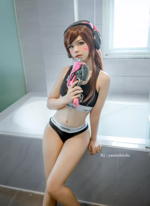 Overwatch D.va (bathtub) by Yuratobi by Yuratobii