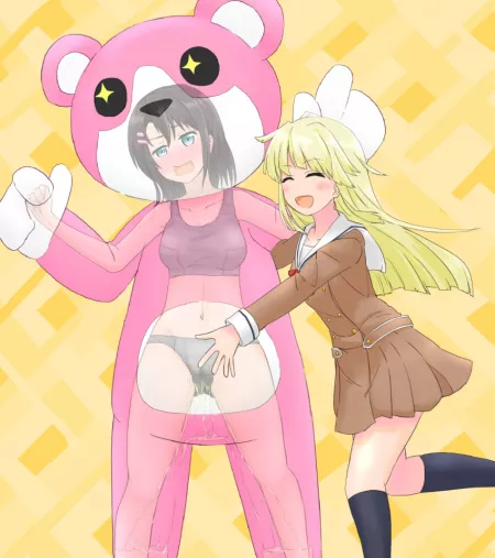 Overworked and underpaid mascot employee is denied bathroom breaks. by pm_me_any_nsfw_stuff