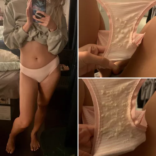 Ovulation panties 🙈✨ Come have a taste of what I fingered out 😋 by librabutterfly