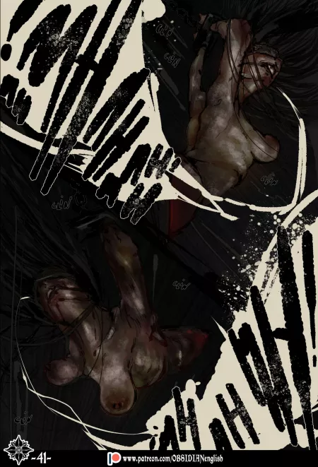 page 41 ended- Obsidian, flowers an scarlet by NOTBUCKLER