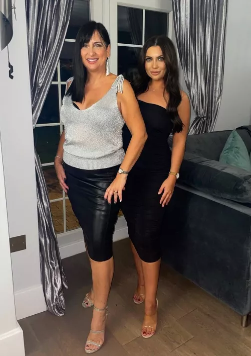 Paige and Mom by edf999