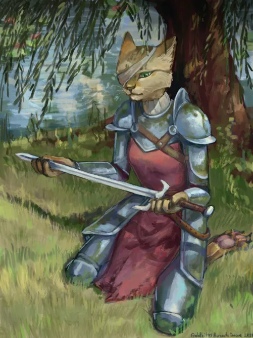 Painful memories [art and character by me] by AureateCrocus