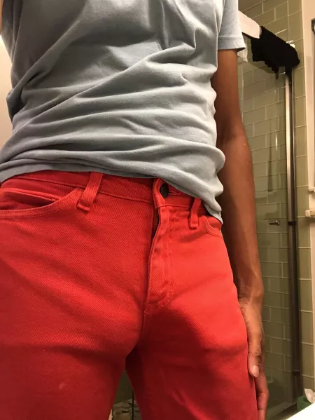 Pair of pants I wore in high school. Just a touch too tight… by sp108am