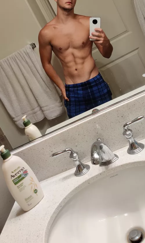 Pajamas are best with nothing underneath by KontrolFreak21