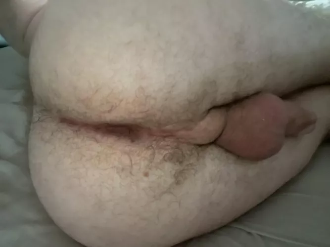 Pale boy butt by westicky