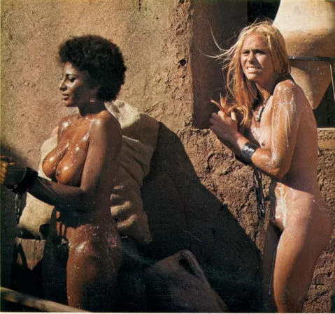 Pam Grier and Margaret Markov. The Arena (1974) by [deleted]