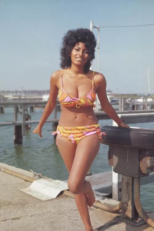 Pam Grier by donottouchwillie1