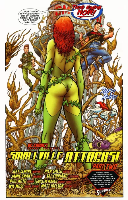 Pamela Lillian Isley: The Poison Ivy. [Superboy [I] #2] by International-End100