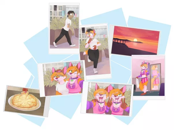 Pandora Twins by FauvFox [M —> F Anthro Fox, Twinning] by Ace-tick-ee_