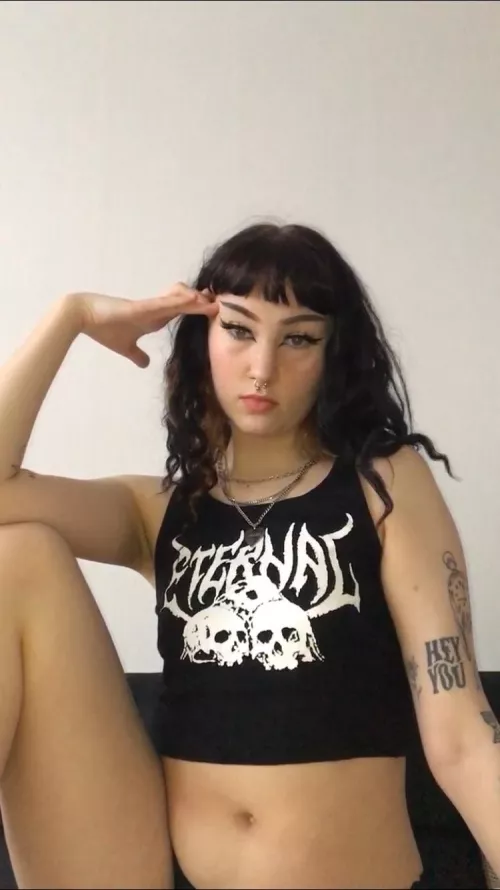 Panties and a small top is a good outfit in my opinion by sipetinh