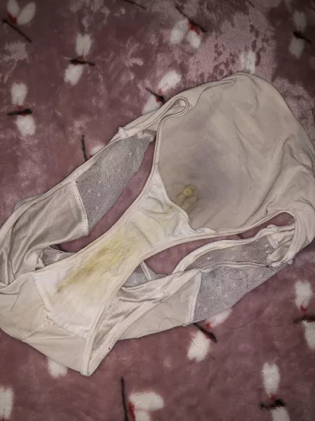 Panties I wore during a full day of strenuous, uphill hiking. Kik for more info (gingerserina) USA Only by bad_betch