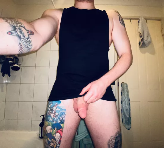 Pants off and some casual nudity to celebrate the weekend! by NaturalFreak1