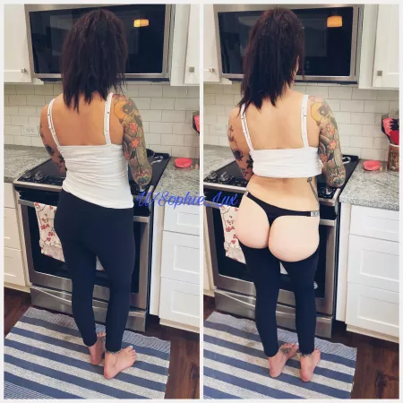 Pants on or off? 😈 by Sophie_Lux