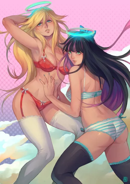 Panty and Stocking by Alejandro Tio Gary by Lol33ta