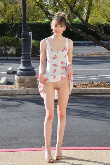 pantyless in public - Michelle Anthony by b9999998