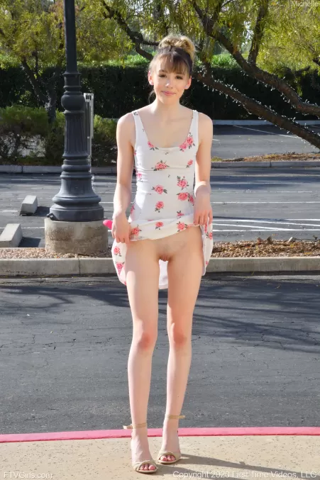 pantyless in public - Michelle Anthony by b9999998