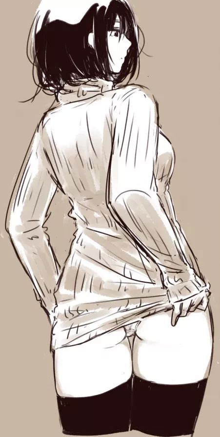 Pantyshot [Original] by FFDP-Neko