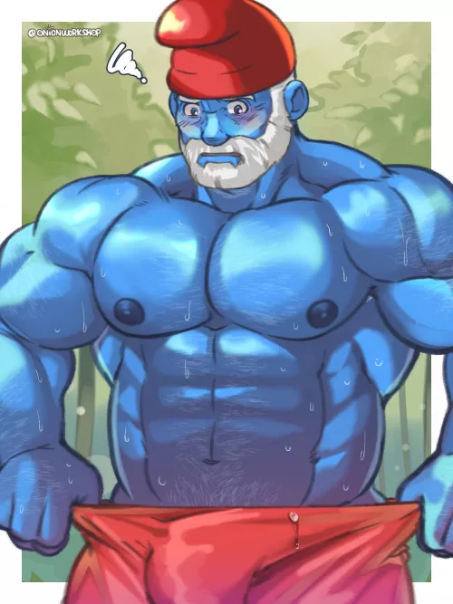Papa Smurf by gbands3ds